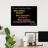 キリストのためのイエスターズ（巨大） ポスター (ホームオフィス)