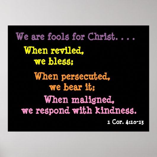 キリストのためのイエスターズ（巨大） ポスター (正面)