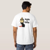 キリストのためのギーク Tシャツ (裏面フル)