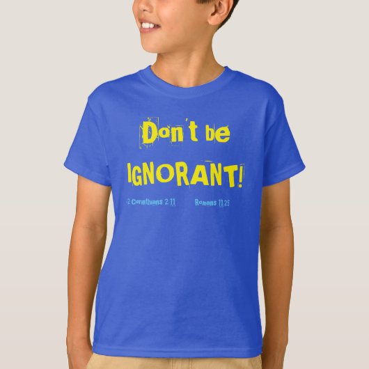 キリストのための子供 Tシャツ (正面)