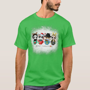 キリストのための恐ろしい映画のコスチュームでホラーの子供 Tシャツ