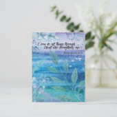 キリストのはがきを通してなら何でもできる ポストカード (スタンド正面)