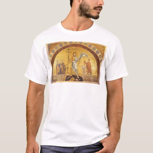 キリストのアイコン Tシャツ (正面)