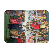 キリストのアセンション， 1495-98 (パネル上の油) マグネット (横)