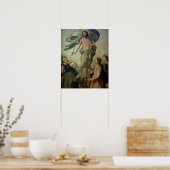 キリストのアセンション， 1595 (油パネル) ポスター (キッチン)