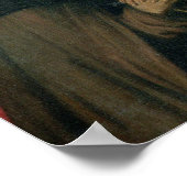 キリストのアセンション， 1595 (油パネル) ポスター (角)