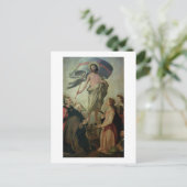 キリストのアセンション, 1595 (油パネル) ポストカード (スタンド正面)