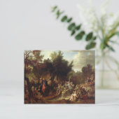 キリストのエルサレムへの入臨, c.1720 ポストカード (スタンド正面)