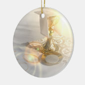 キリストのオーナメントの体 セラミックオーナメント (左)