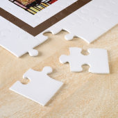 キリストのステンドグラスの窓 ジグソーパズル (側面)