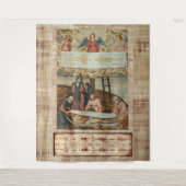 キリストのトリノの覆い及び十字架からの降下 タペストリー (正面)