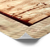 キリストのトリノの覆い及び十字架からの降下 ポスター (角)