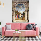 キリストのバプテスマ2 キャンバスプリント (インサイチュ (リビング))