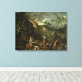 キリストのバプテスマ2 キャンバスプリント (インサイチュ (ウッドフロア))