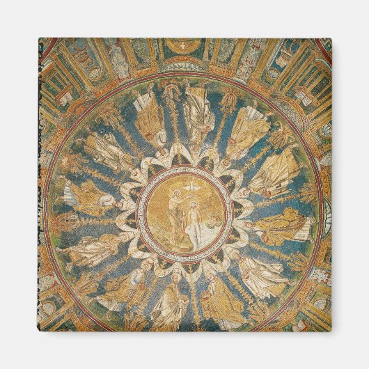 キリストのバプテスマ2 マグネット (正面)