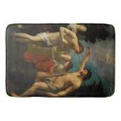 「キリストのバプテスマ」アートバスマット バスマット (正面)
