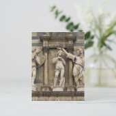 キリストのバプテスマ – フィレンツェの像 ポストカード (スタンド正面)