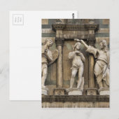 キリストのバプテスマ – フィレンツェの像 ポストカード (正面/裏面)