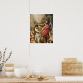 キリストのバプテスマ ポスター (キッチン)