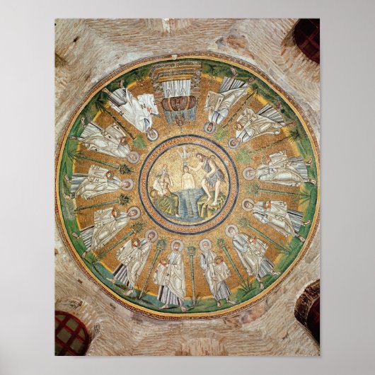 キリストのバプテスマ ポスター (正面)