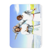 キリストのバプテスマ マグネット (縦)