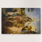 キリストのバプテスマ – ルネッサンス協働 ジグソーパズル (横)