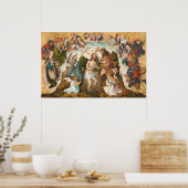 キリストのバプテスマ – 聖バルトロミューファインアートポスター ポスター (キッチン)