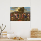 キリストのバプテスマ， 1641-42 ポスター (キッチン)