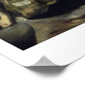 キリストのバプテスマ, c.1597 (キャンバス上の油) ポスター (角)