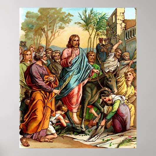 キリストのポスターへのエントリー ポスター (正面)