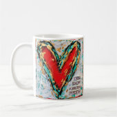 キリストのマグの新しい作成 コーヒーマグカップ (左)