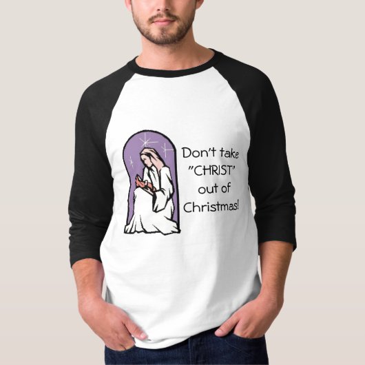 キリストのメリークリスマス Tシャツ (正面)