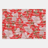 キリストのラッピング紙シートの名前19" x 29" ラッピングペーパーシート (正面)