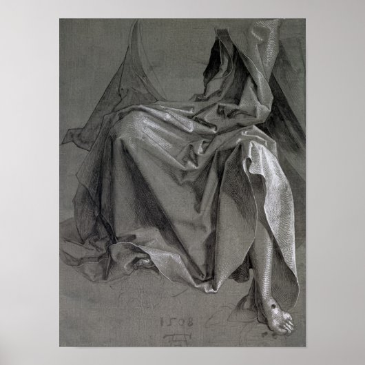 キリストのローブの勉強, 1508 ポスター (正面)