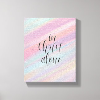 キリストの一人で キャンバスプリント