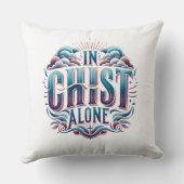 キリストの一人で クッション (裏面)