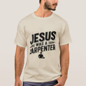 キリストの仕事、大工のイエス Tシャツ (正面)