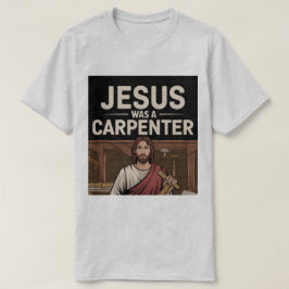 キリストの仕事、大工のイエス Tシャツ