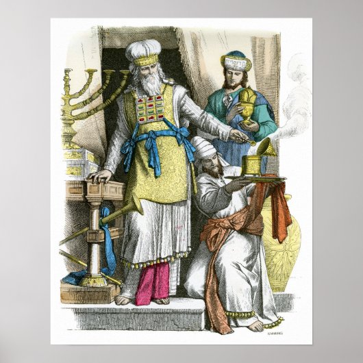 キリストの以前からのユダヤ人の高僧 ポスター (正面)