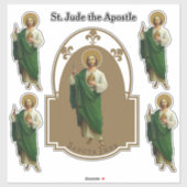 キリストの使徒を聖ユダ教の聖者 シール (シート)