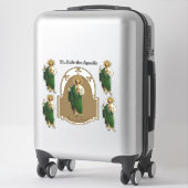 キリストの使徒を聖ユダ教の聖者 シール (スーツケース)