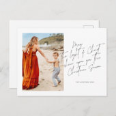 キリストの光があなたに照らしてほしい シーズンポストカード (正面/裏面)