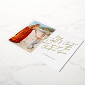 キリストの光があなたに輝きますように 箔シーズンカード (回転した状態)