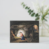 キリストの出生 – ウラジミール・ボロヴィコフスキー ポストカード (スタンド正面)