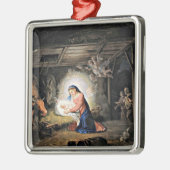 キリストの出生 – ウラジミール・ボロヴィコフスキー メタルオーナメント (左)