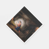 キリストの出生(Vladimir Borovikovsky著) スタンダードランチョンナプキン (角)