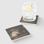 キリストの出生(Vladimir Borovikovsky著) ストーンコースター (横)