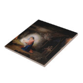 キリストの出生（Vladimir Borovikovsky著） タイル (側面)