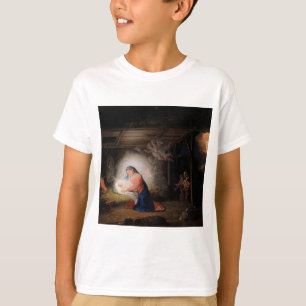 キリストの出生(Vladimir Borovikovsky著) Tシャツ