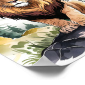 キリストの勇気 キリストン保育園壁画 ポスター (角)